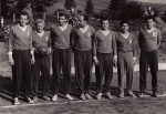 TJ ISKRA Rajec 1960 - Volejbalový oddiel; Smatana, Mandáček, Hutlas, Jarina, Pekara, Uškovitz, Wirgha