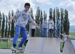 Športové hry v Rajci - 20. a 21. máj 2014; skatepark Rajec Výmenný pobyt detí v meste Rajec - fotoreportáž