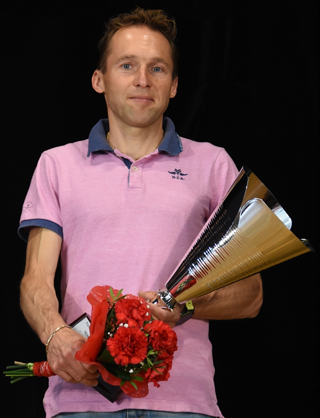 Najlepší športovec mesta Rajec za rok 2018 bežec Rastislav Kalina