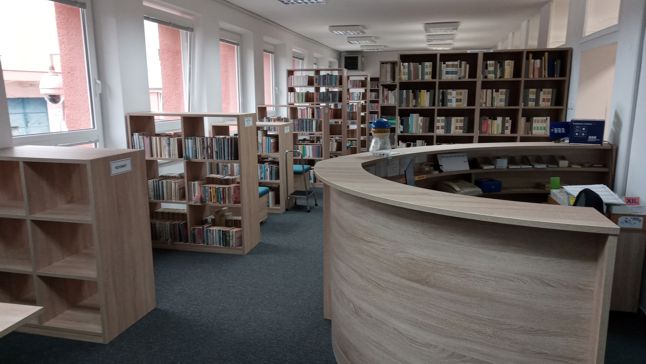 Fotogaléria -  Mestská knižnica v Rajci  po rekonštrukcii v roku 2021
