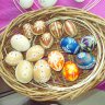 Výstava veľkonočných kraslíc  - Tetičko, tetičko, dajte maľované vajíčko... (3).JPG