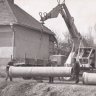 Stavba kanalizácie - 60 roky