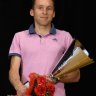 Odovzávanie ocenení Najlepší športovec mesta Rajec za rok 2018 - Rastislav Kalina.JPG